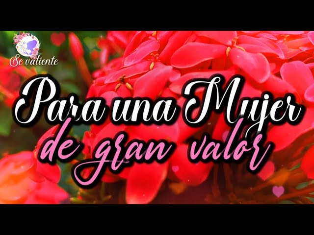 carta a una mujer que admiro