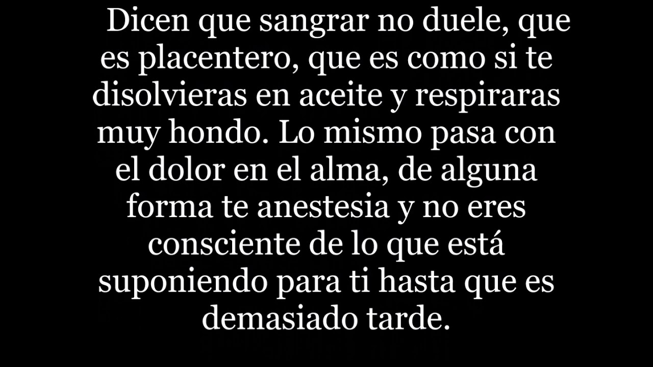 carta al hombre que me lastimo