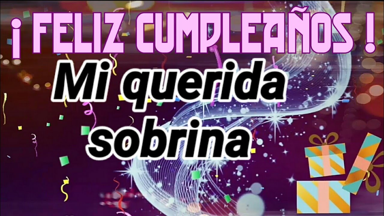 carta de cumpleaños para mi sobrina