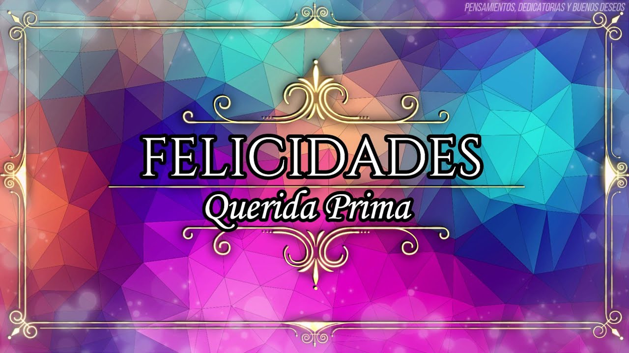 frases para mi prima de cumpleaños