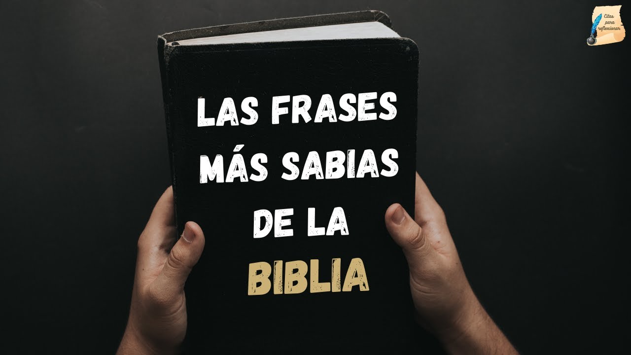 frases y pensamientos sobre la biblia