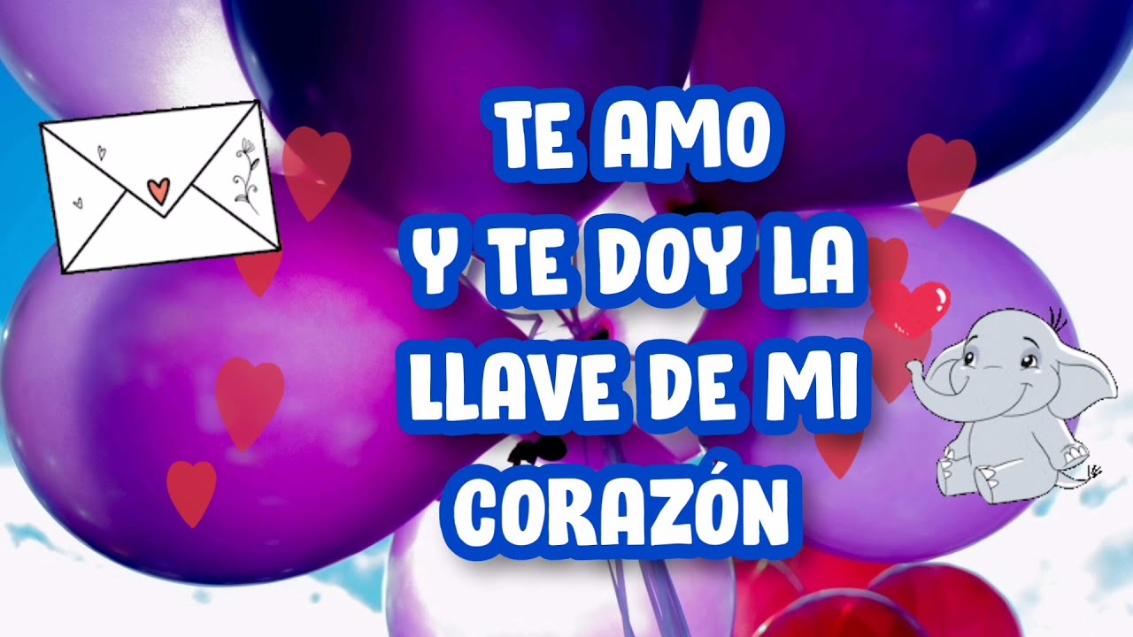 la llave de mi corazon poema