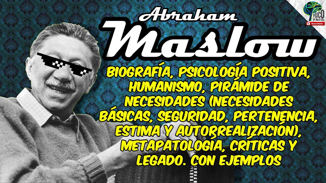 abraham maslow teoria de la personalidad