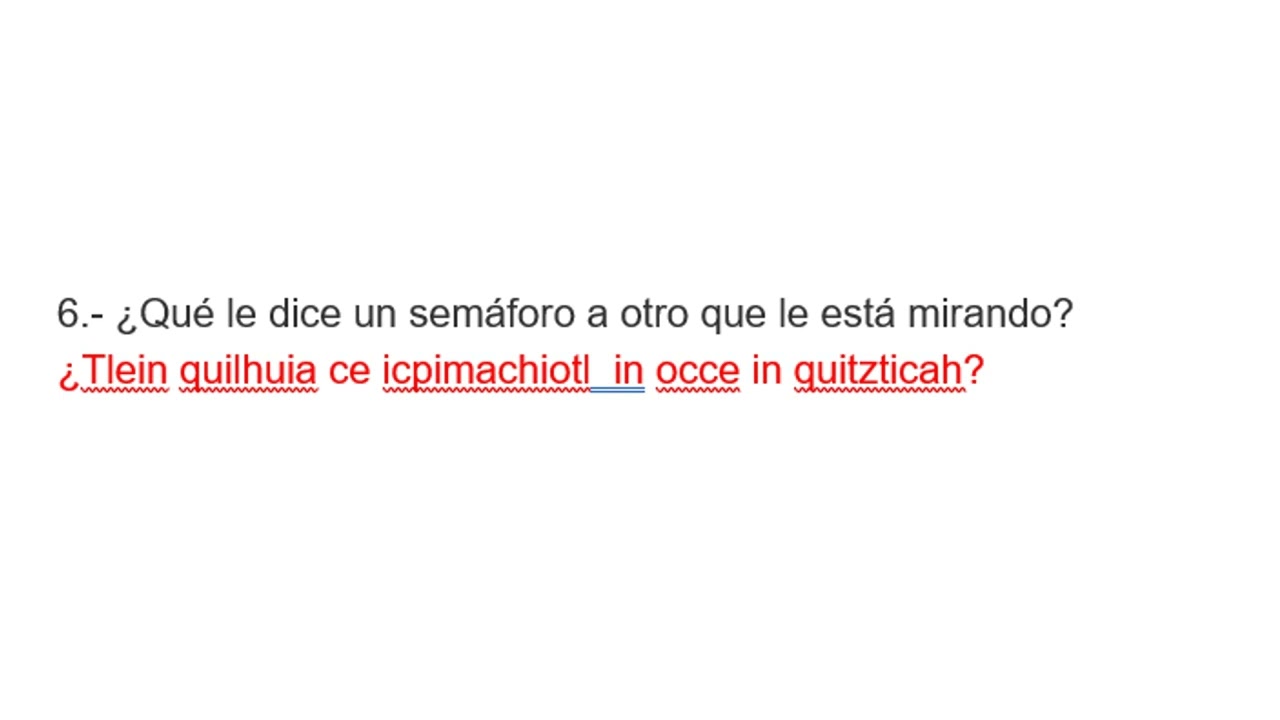 adivinanzas en náhuatl y su traducción