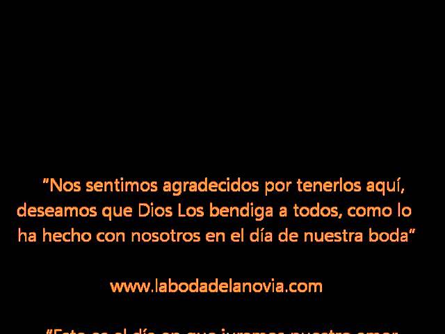 agradecimiento frases para recuerdos de boda