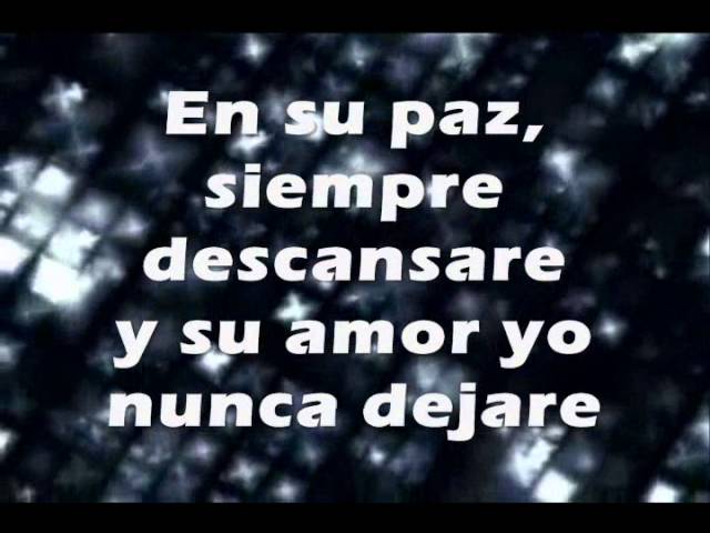 amare al señor mi dios letra