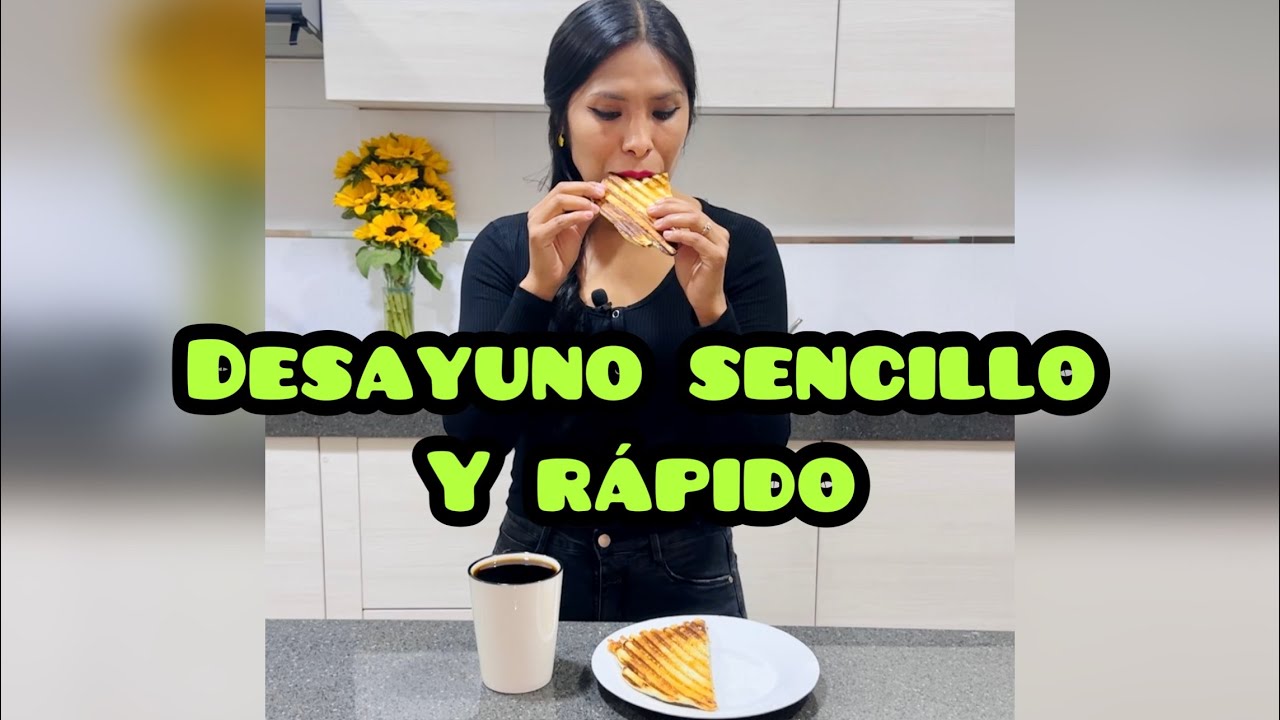buenos dias con desayuno y flores