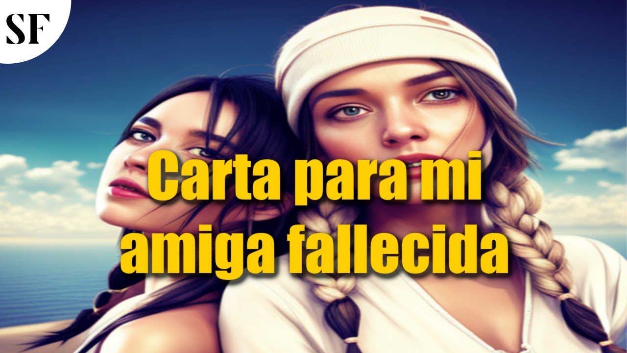 carta a mi mejor amiga fallecida