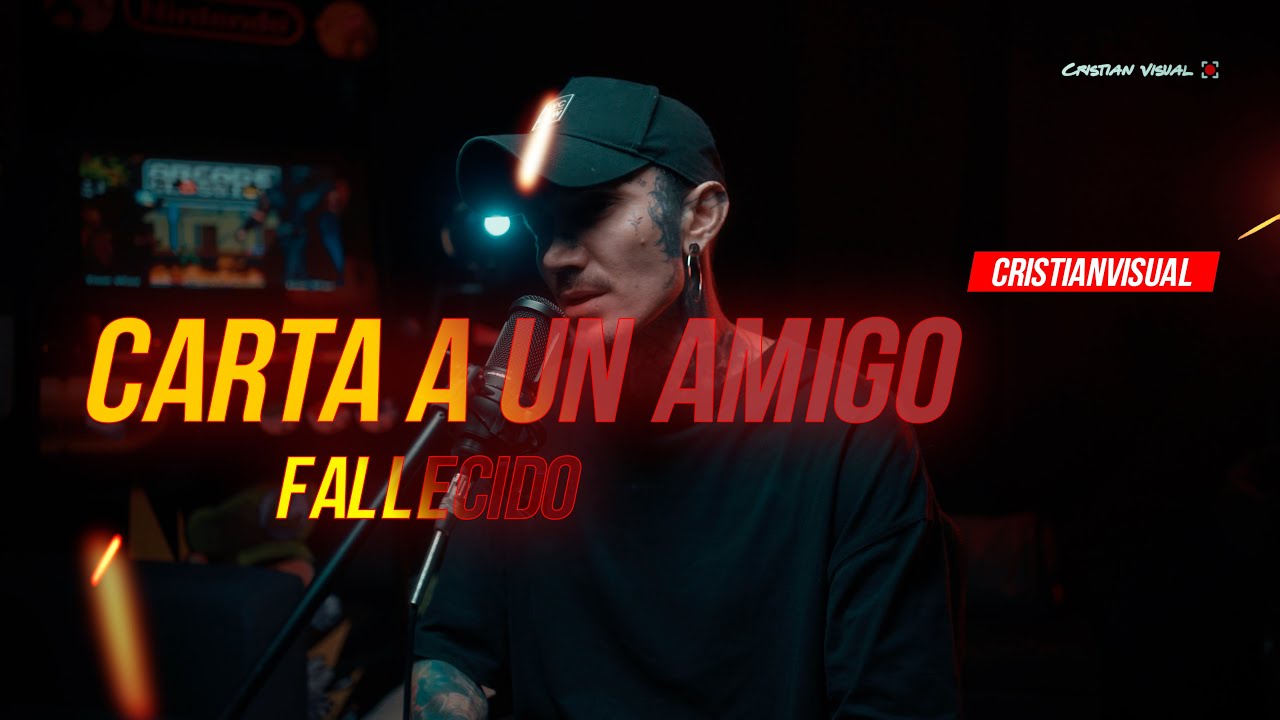 carta a un amigo fallecido hace un año