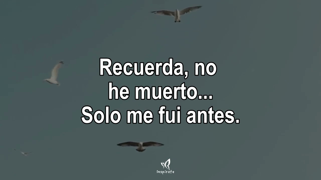 carta de despedida de un ser querido