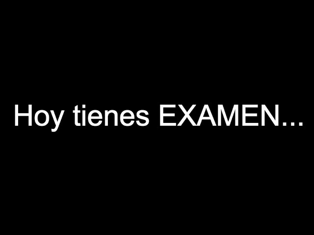 como motivar a alguien para un examen