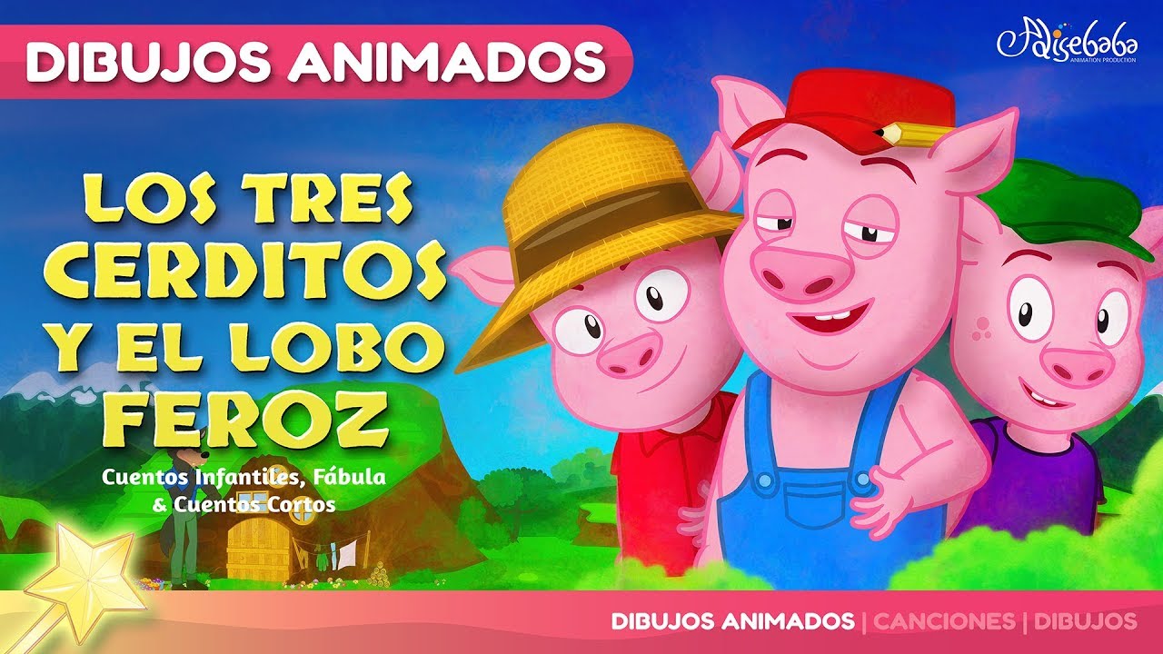 cuento de los tres cerditos con guiones