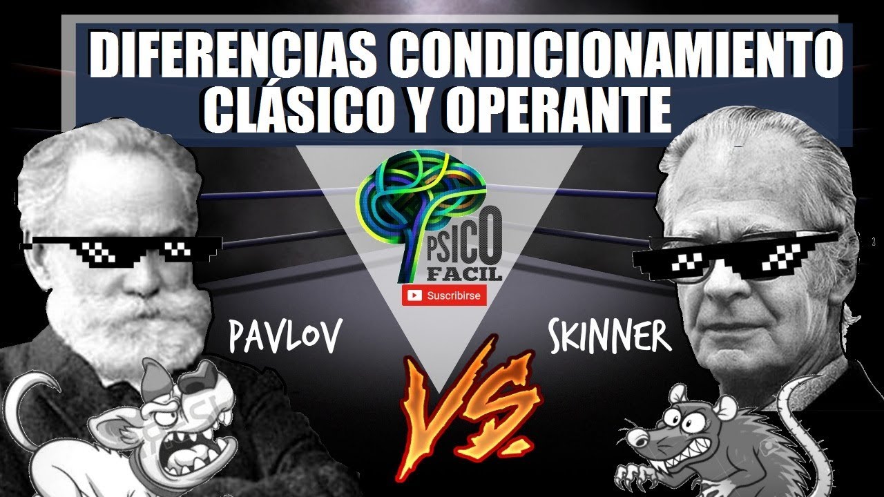 diferencias entre el condicionamiento clásico y operante