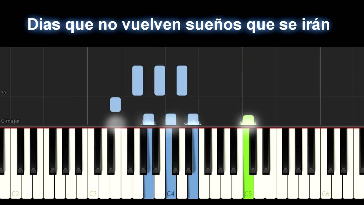 en mi no en ti piano