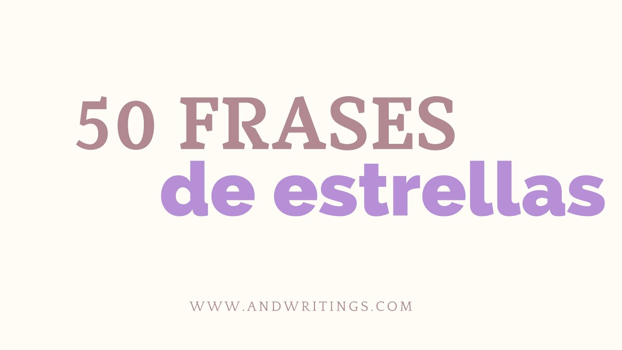 frases sobre las estrellas y el amor