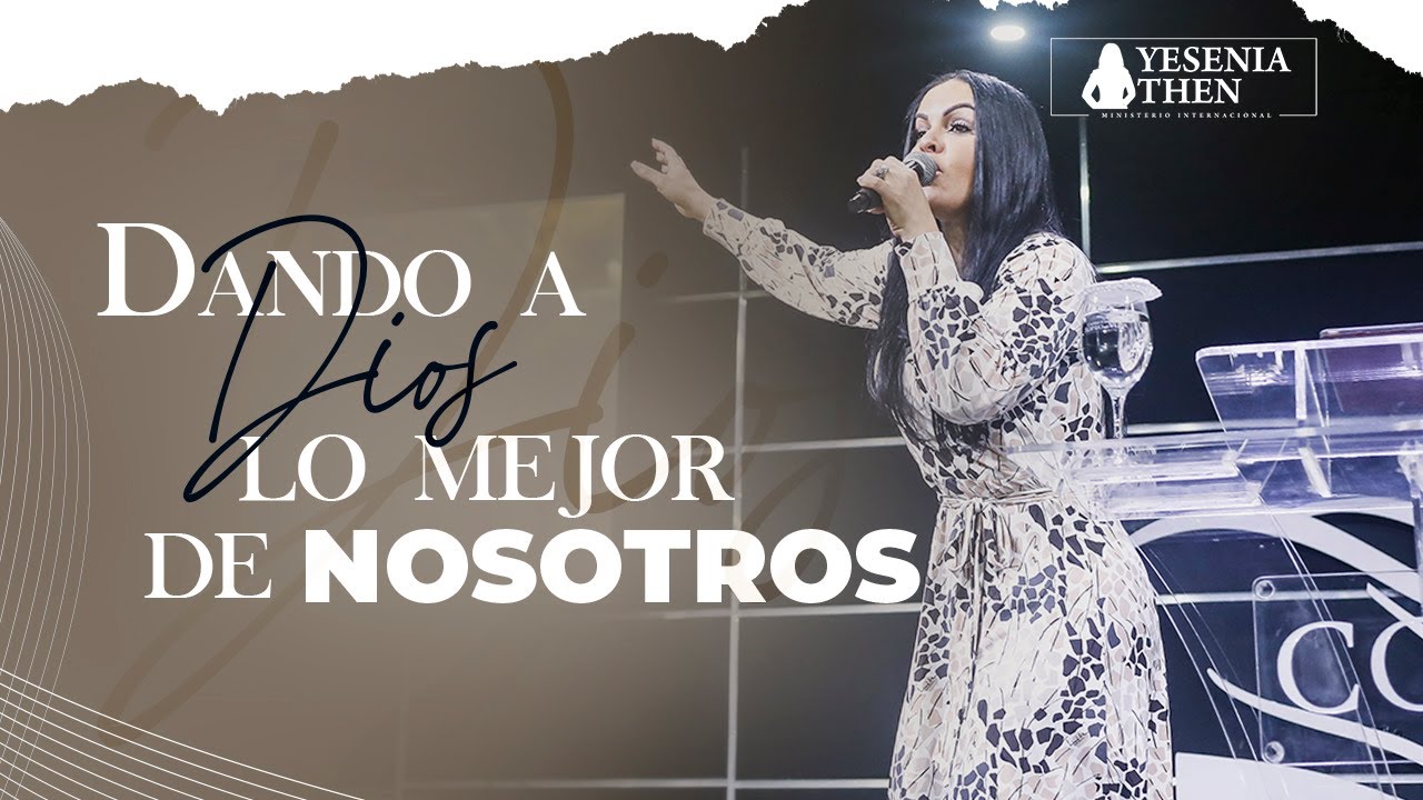 le estas dando lo mejor a dios