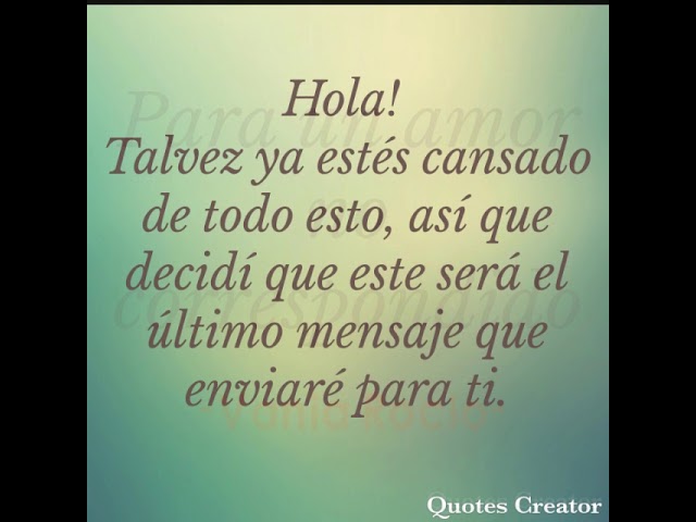 mensajes de adios a un amor no correspondido