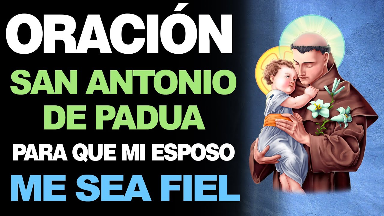 oracion fuerte para que mi esposo me sea fiel