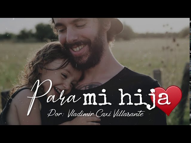 poema para el papa de mi hija