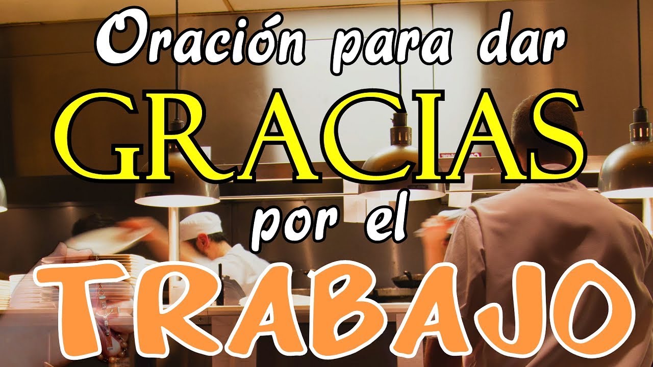 salmo de agradecimiento por el trabajo