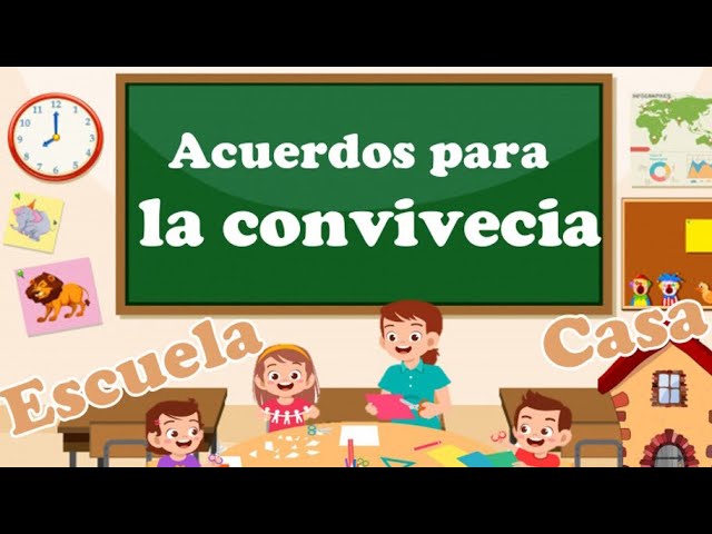 acuerdos para la convivencia en preescolar