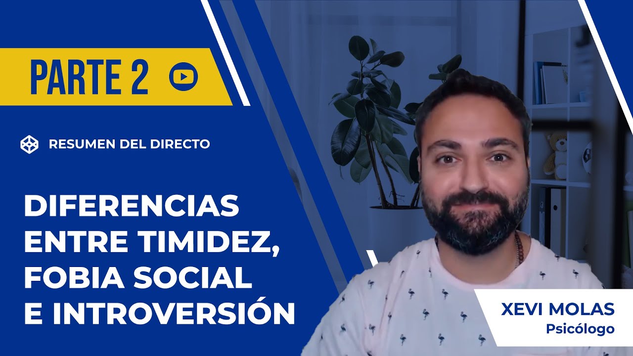 diferencia entre ansiedad social y timidez