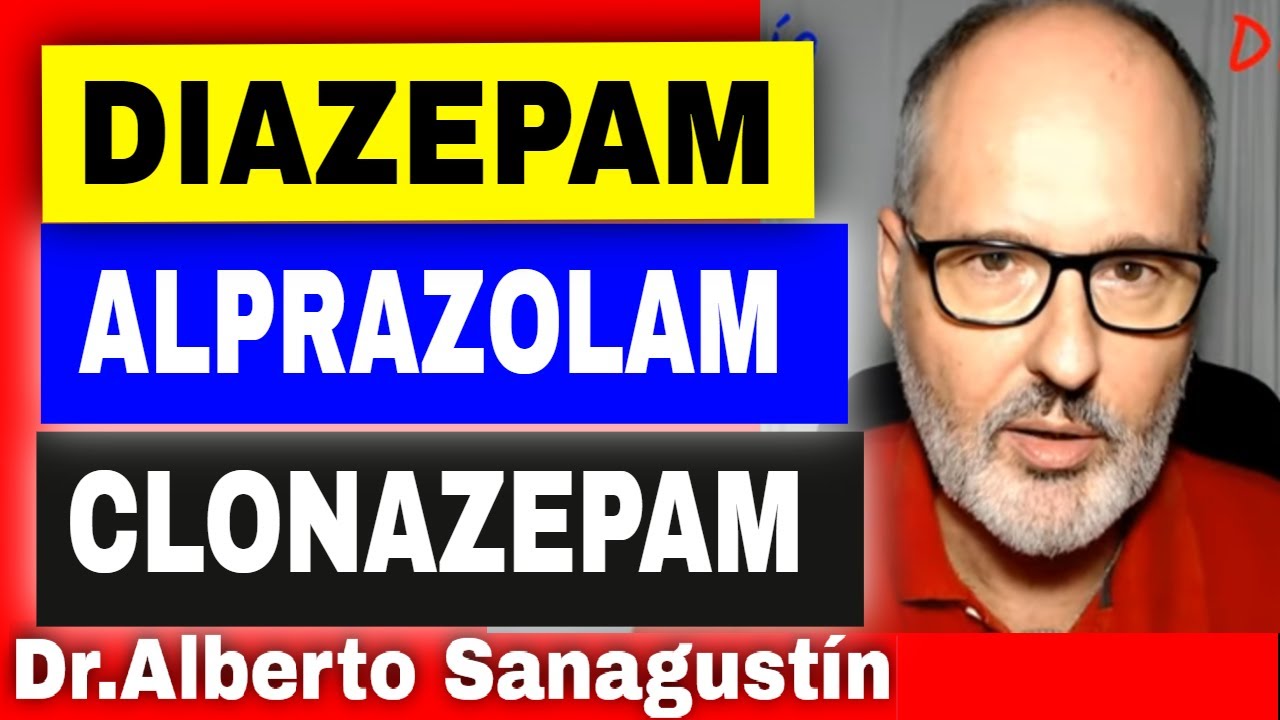 diferencia entre diazepam clonazepam y alprazolam