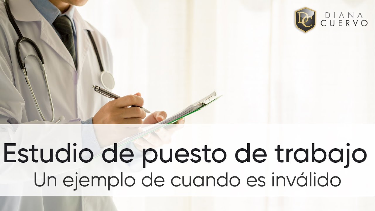 estudio de los puestos de trabajo