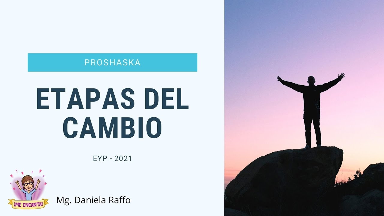 etapas de cambio de prochaska y diclemente