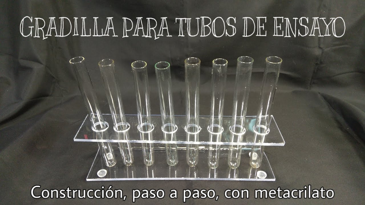 gradilla para tubo de ensayo uso