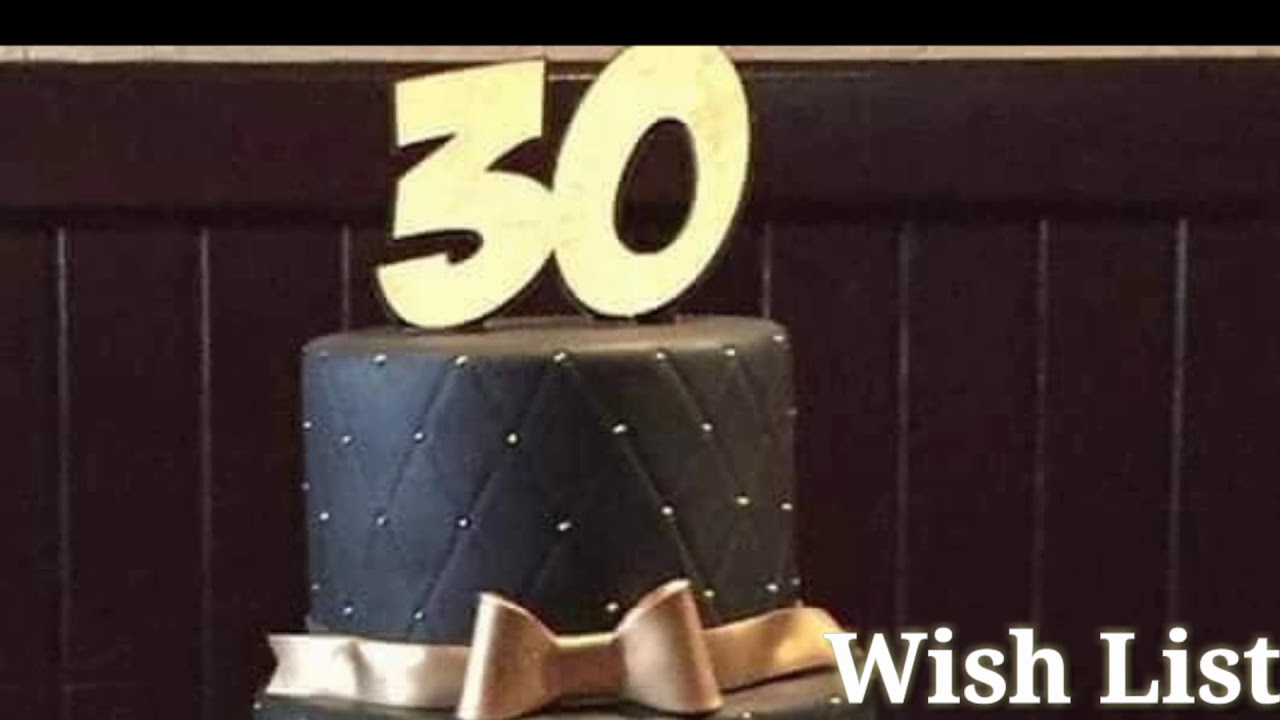 ideas para una fiesta de 30 años
