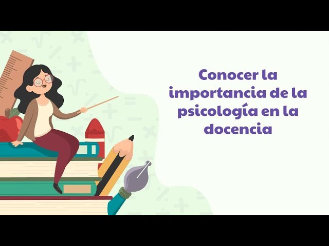 importancia de la psicologia en la educacion