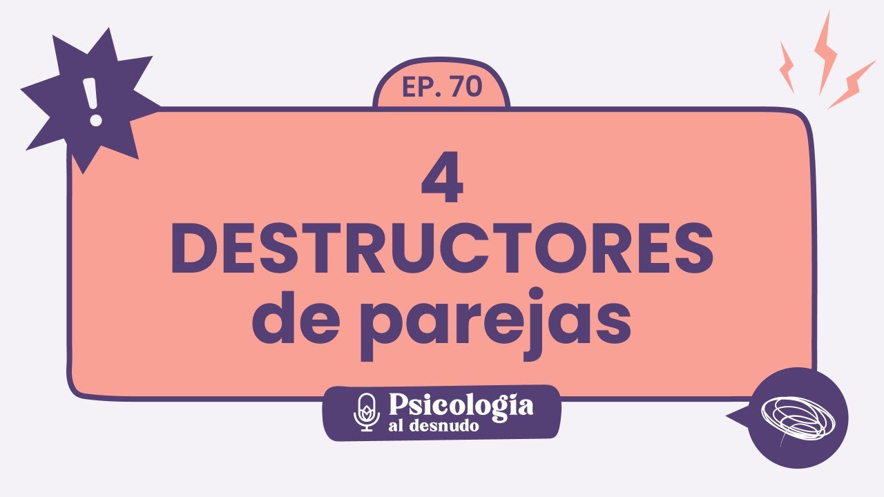 los cuatro jinetes del apocalipsis en una relación