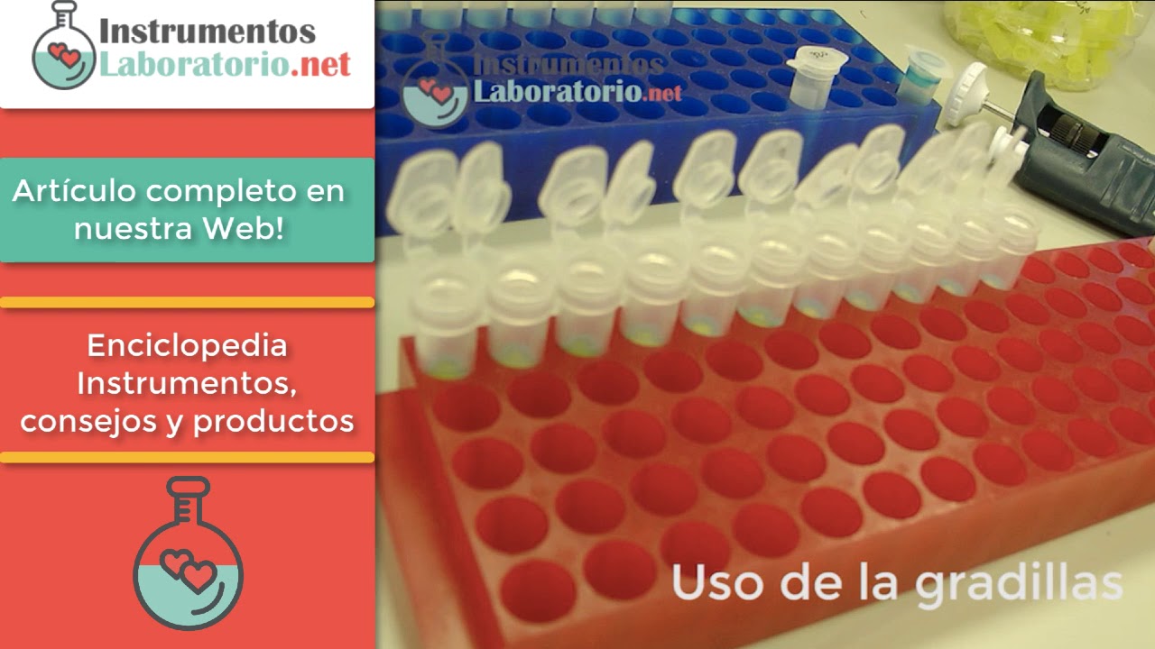 para que sirven las gradillas de laboratorio