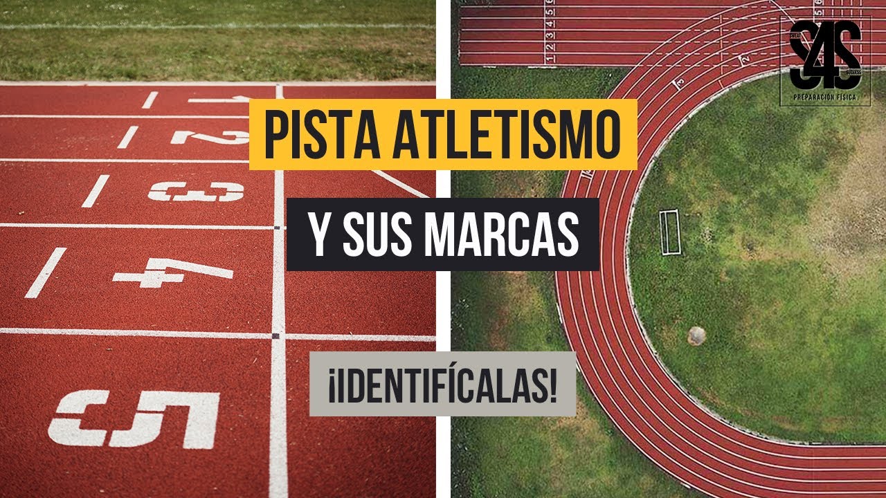 pista de atletismo y sus partes