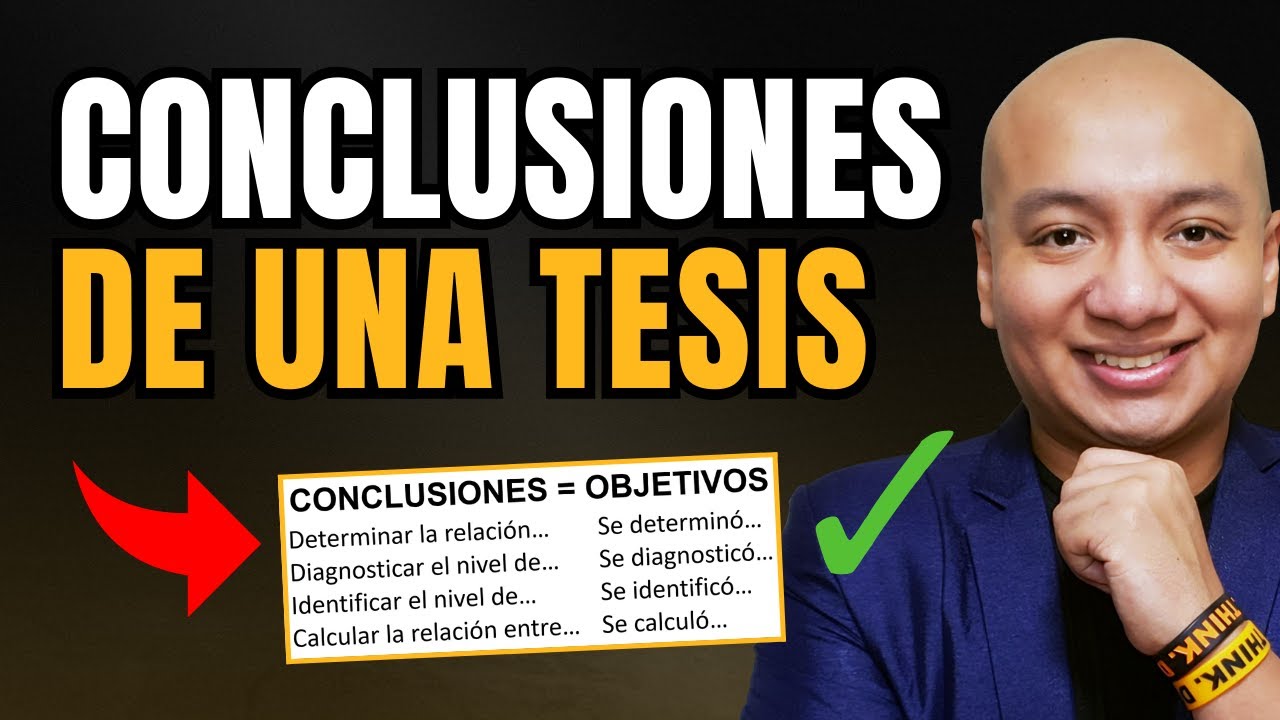 que son las conclusiones de una tesis