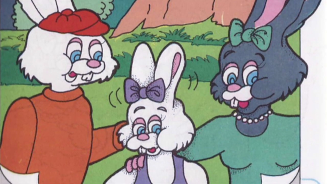 un dia de campo de la familia conejo completo