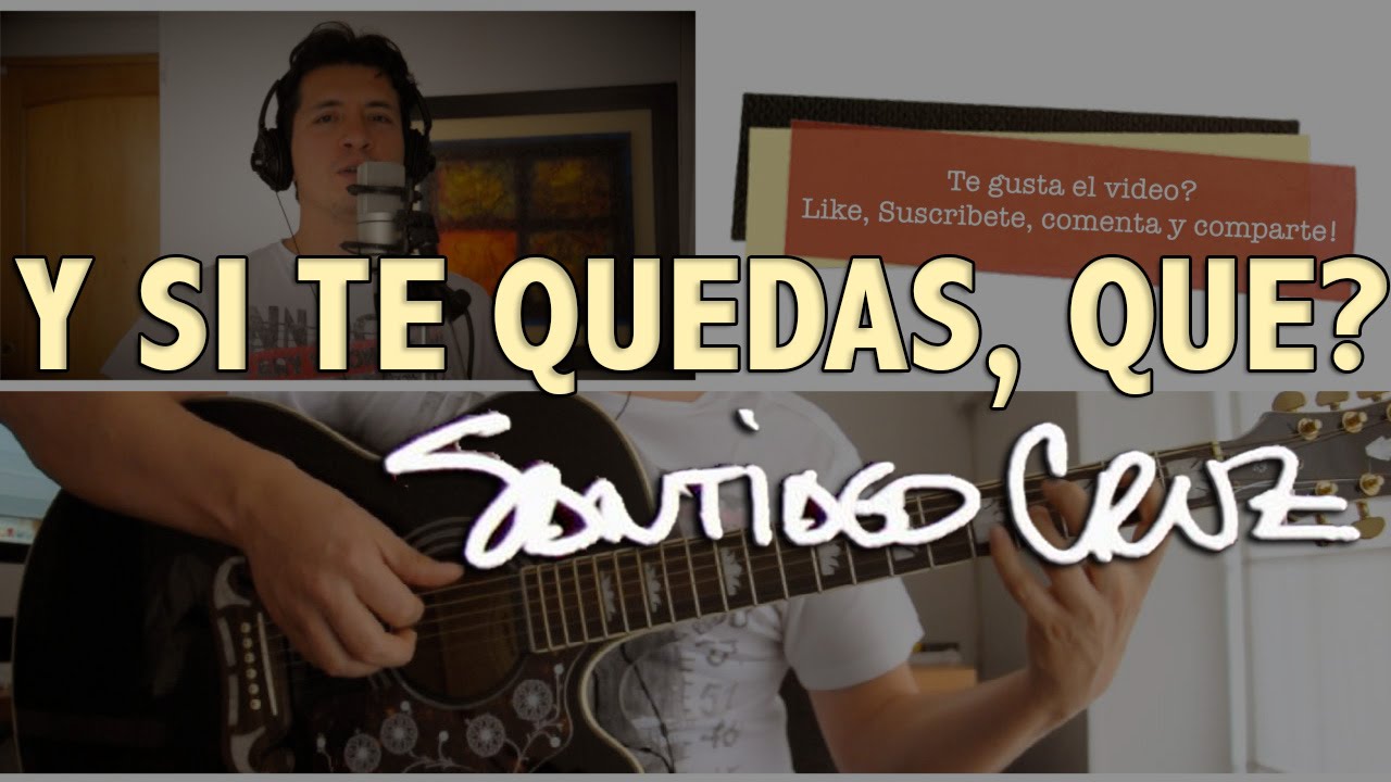 y si te quedas que acordes