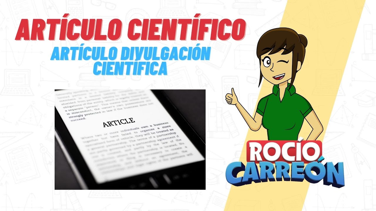articulo de revista cientifica para niños