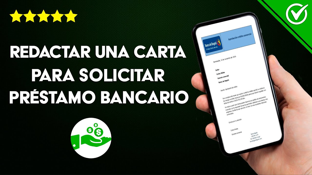 carta de buena fe para un prestamo