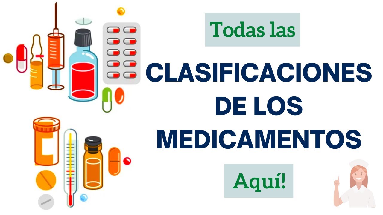 clasificacion de medicamentos segun accion farmacologica