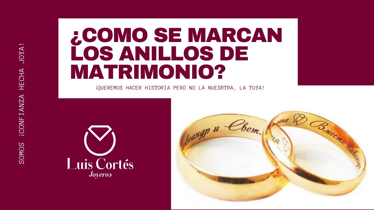 frases para marcar anillos de matrimonio