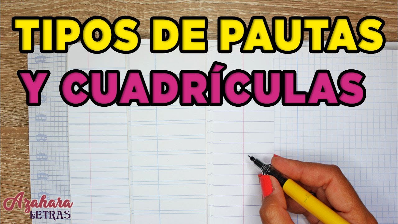 hojas cuadriculadas grandes como se llaman
