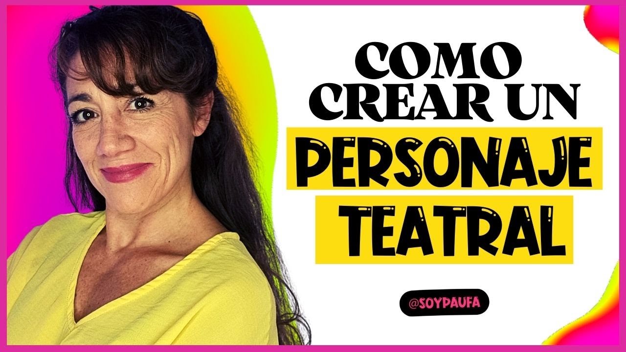 interpretar a un personaje en una obra como se llama