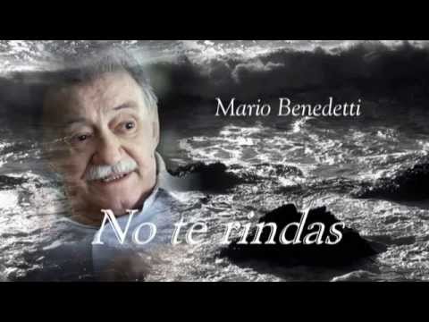 mario benedetti poemas no te rindas