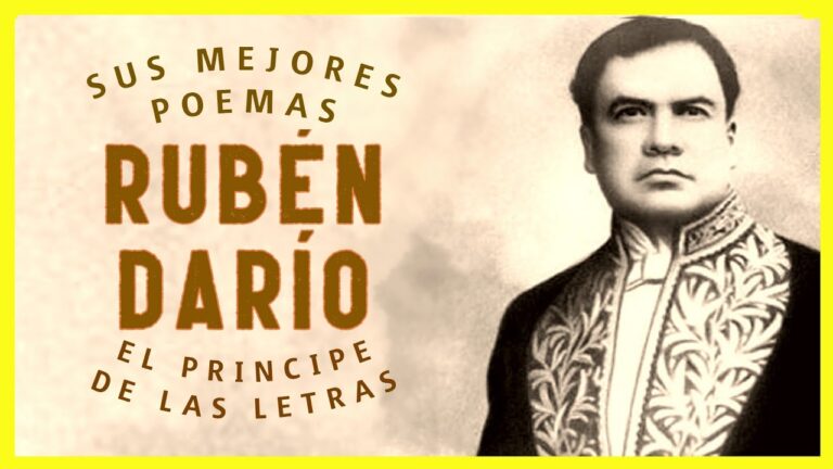 Descubre los Mejores Poemas de Rubén Darío de Amor Cortos que Enamoran