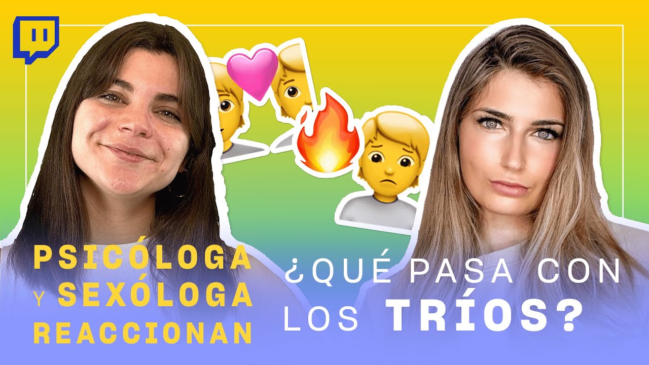 trio de dos hombres y una mujer
